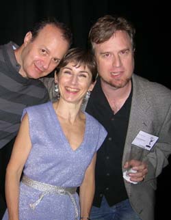 Stephanie Bennett with Danny Jacob and Dan Povenmire