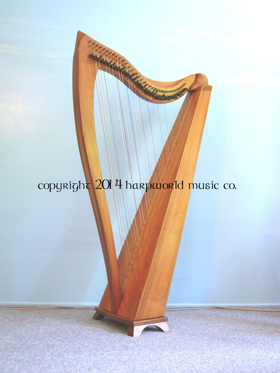 Dusty 36 string harp