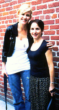 Stephanie Bennett with Martie Maguire