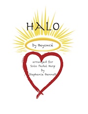 Halo sheet music cover