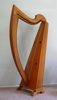 Triplett wire-strung Celtic harp